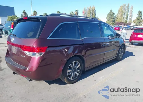 2014 Honda Odyssey Touring/Touring Elite из США, поврежденный, VIN 5FNRL5H91EB021950